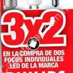 En Home Depot 3x2 en focos LED marca Philips