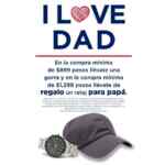 Promoción Aeropostale Día del Padre: Llévate una gorra o reloj de regalo con tus compras