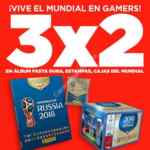 En Gamers 3x2 en álbum, cajas y estampas Panini del Mundial este fin de semana