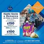 Promoción Sams Club: Hazte socio o renueva en línea y ahorra hasta $150 y llévate galletas gratis