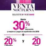 Venta Nocturna Liverpool 8 y 9 de junio 2018