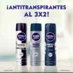 3x2 en antitranspirantes Nivea Men en Farmacias San Pablo