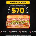 American Week Which Wich: Wiches regulares a $70 pidiendo por Rappi esta semana