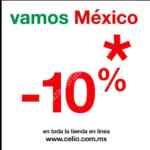 Código Celio de 10% de descuento en tienda en línea solo hoy