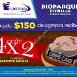 Cupón Bioparque Estrella de 4x2 en entradas en la compra de $150 en Pastelerías Esperanza