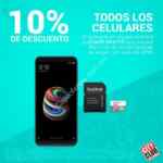 En City Club compra un celular Android con 10% de descuento y llévate de regalo una tarjeta Micro SD de 32 GB
