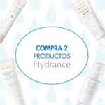 En Farmacias San Pablo compra 2 productos Hydrance de Avene y llévate gratis una cosmetiquera