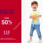 GAP segundas rebajas de hasta 50% de descuento hasta el 31 de julio