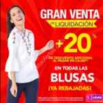 Gran Venta de Liquidación Suburbia: Hasta 60% de descuento + 20% adicional en blusas, camisas y playeras