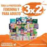 Ofertas Temporada Naranja 2018: 3x2 en protección femenina y para adultos