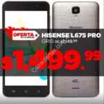 Oferta de la semana Gamers: Smartphone Hisense L675 Pro a $1499