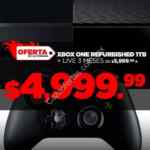 Oferta de la semana Gamers: Xbox One de 1TB + 3 meses de live a $4,999