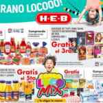 Ofertas HEB Verano Loco del 6 al 9 de julio 2018