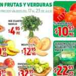 Ofertas HEB en frutas y verduras 7 Días de Precios Bajos 17 al 23 de julio