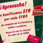 Promoción Chedraui Regreso a Clases 2018: $10 en monedero por cada $100 de compra con vales de CDMX