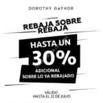 Promoción Dorothy Gaynor Rebaja sobre Rebaja: hasta 30% de descuento adicional