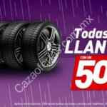 Promoción Famsa Famsómetro de ofertas: 50% de descuento en todas las llantas