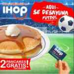 Promoción IHOP Mundial Rusia 2018: 2 pancakes gratis para próxima visita si ves los partidos del mundial