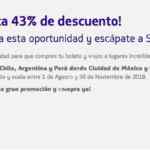 Promoción Latam A Volar: hasta 43% de descuento en vuelos a Sudamérica