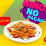 Promoción Vips Niños comen GRATIS todo el verano