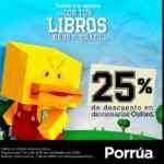 Promociones librerías Porrúa Regreso a clases 2018 con descuentos, regalos y bonificaciones