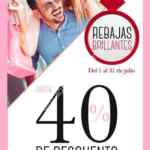 Rebajas Brillantes Cristal Joyas: Hasta 40% de descuento durante julio