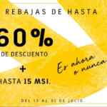 Rebajas Casa Palacio: Hasta 60% de descuento + hasta 15 msi