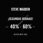Segundas Rebajas Steve Madden: desde 40% hasta 60% de descuento