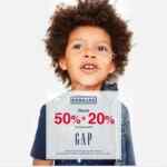 Terceras Rebajas Gap: Hasta 50% de descuento + 20% adicional