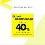 Últimas Rebajas Dorothy Gaynor: Hasta 40% de descuento