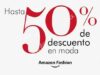 Rebajas Amazon Fashion de hasta 50% de descuento en ropa, zapatos y accesorios