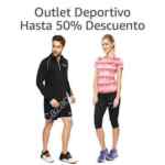 En Amazon outlet deportivo con hasta 50% de descuento en ropa, calzado y accesorios