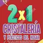 Promoción Julio Regalado 2018: 2x1 en cristalería y plásticos de hogar