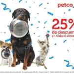 Promoción Petco Día del Perro: 25% de descuento en alimento para perro y gato hoy