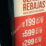 En Studio F últimas Rebajas con prendas desde $199 pesos