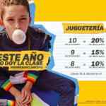 Promoción Palacio de Hierro Regreso a Clases: del 10% al 20% de descuento con calificaciones de 8 a 10 de promedio