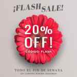 Flash Sale Enviaflores: 20% de descuento este fin de semana