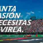 Boletos Gratis para la Fórmula 1 GP de México 2018 haciendo 100 compras de $100 con Santander