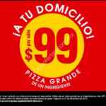 En Benedettis Pizza llévate una pizza grande de 1 ingrediente a sólo $99