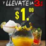 En Cervecería de Barrio tercera margarita, mojito o pecera a sólo $1 peso de lunes a jueves
