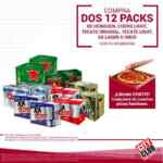 En City Club pizza familiar Gratis en la compra de dos 12 pack de cerveza