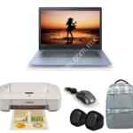 En Famsa paquete de Regreso a Clases con laptop + impresora + bocinas + mochila + mouse por $5,999