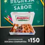 En Krispy Kreme docena compartida a sólo $150 del viernes 17 al domingo 19 de agosto