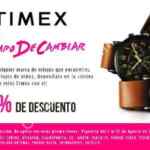 En Liverpool relojes Timex a mitad de precio si dejas un reloj viejo