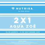 En Nutrisa 2x1 en agua Zoé hasta el 16 de septiembre