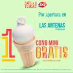 GRATIS mini cono en Dairy Queen sucursal Las Antenas por inauguración
