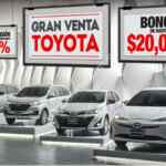 Gran Venta Toyota agosto 2018: Bonos de hasta $20,000 y más