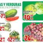 Ofertas HEB de frutas y verduras 7 Días de Precios Bajos 21 al 27 de agosto