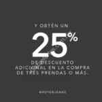 Promoción American Eagle de viernes: 25% de descuento adicional si llevas 3 prendas o más