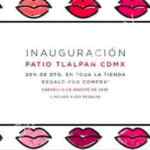 Promoción Bellísima Patio Tlalpan de 20% de descuento en toda la tienda por inauguración
